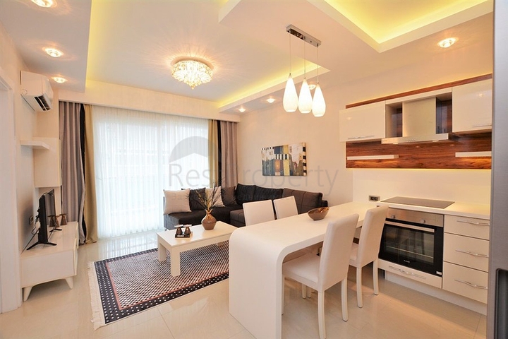 Furnished 1+1 Apartment in Mahmutlar, Alanya – Full On-Site Facilities