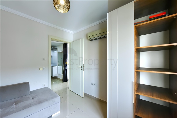 Luxury apartment with sea view and full infrastructure in the heart of Konakli 