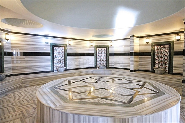 Luxury apartment with sea view and full infrastructure in the heart of Konakli 