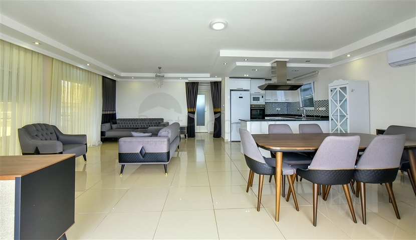 Luxury apartment with sea view and full infrastructure in the heart of Konakli 