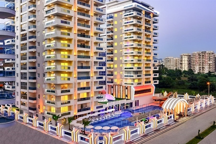 Furnished one-bedroom apartment in the Mahmutlar area