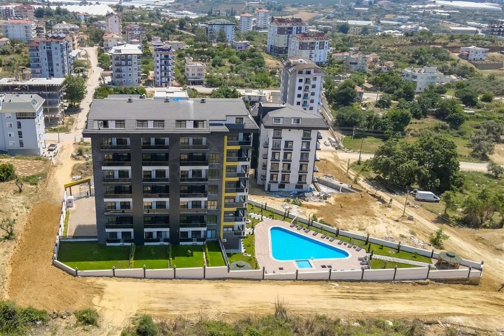 Furnished 2+1 Sea-View Apartment in Avsallar, Alanya – 90 m²