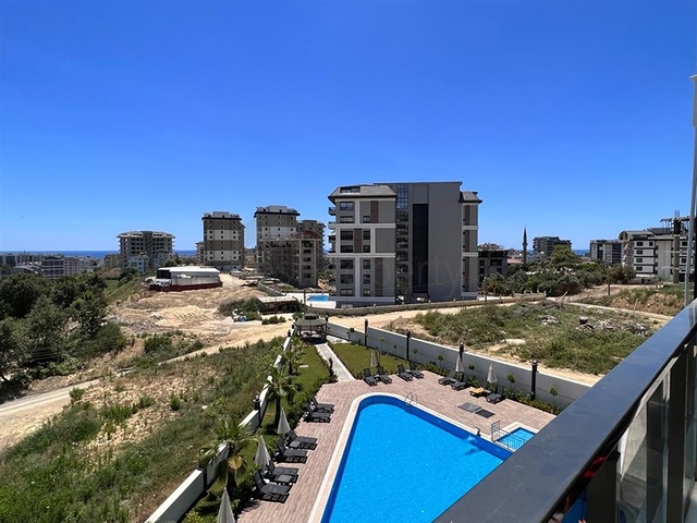 Furnished 2+1 Sea-View Apartment in Avsallar, Alanya – 90 m²