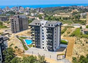 Furnished 2+1 Sea-View Apartment in Avsallar, Alanya – 90 m²