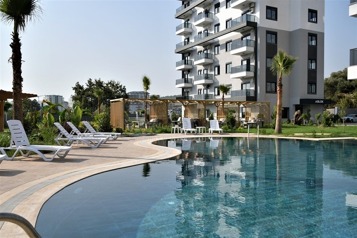 New 1+1 Apartment in Avsallar, Alanya – 55 m² in a Modern Complex