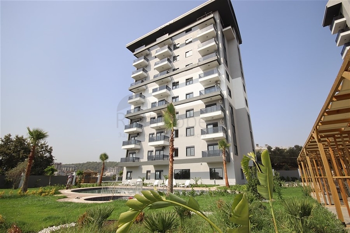 New 1+1 Apartment in Avsallar, Alanya – 55 m² in a Modern Complex