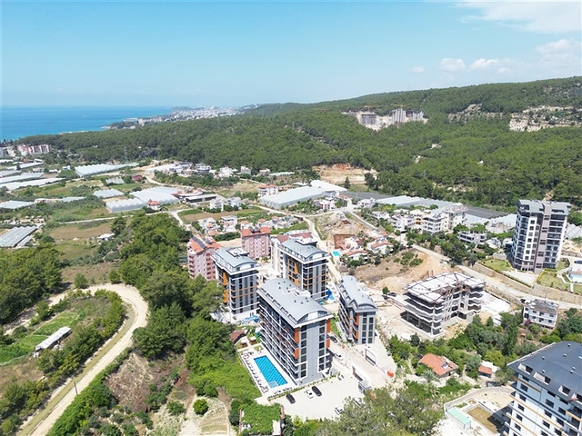 1+1 Apartment in Avsallar, Alanya – 50 m² with Pool & SPA Facilities