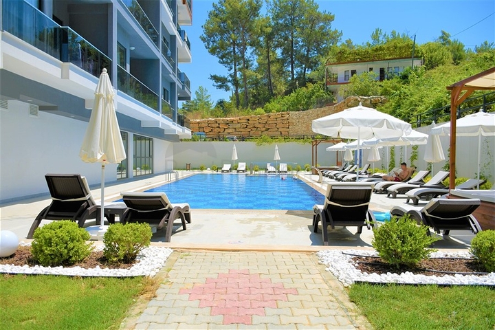 1+1 Apartment in Avsallar, Alanya – 50 m² with Pool & SPA Facilities