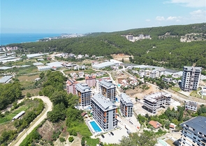 1+1 Apartment in Avsallar, Alanya – 50 m² with Pool & SPA Facilities