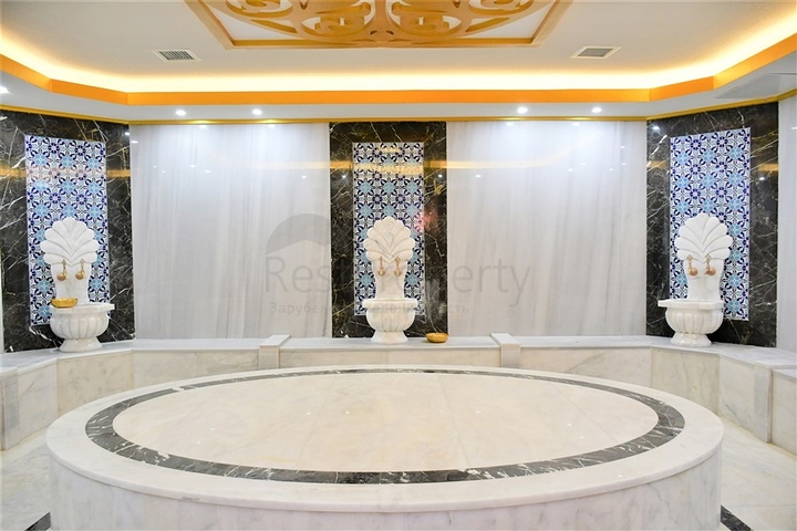 New 1+1 Apartment in Avsallar, Alanya – 50 m² with SPA Facilities