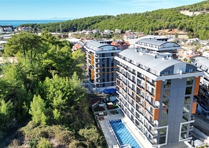 New 1+1 Apartment in Avsallar, Alanya – 50 m² with SPA Facilities