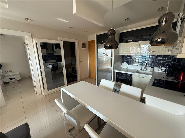 Furnished 1+1 Apartment in Mahmutlar, Alanya with Resort Facilities