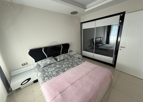Furnished 1+1 Apartment in Mahmutlar, Alanya with Resort Facilities