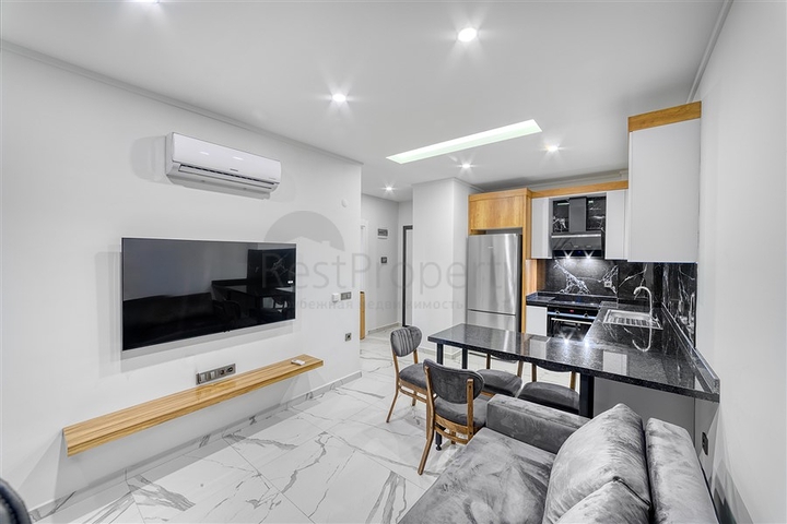 New 1+1 Apartment in Avsallar, Alanya – Modern Project Near the Sea