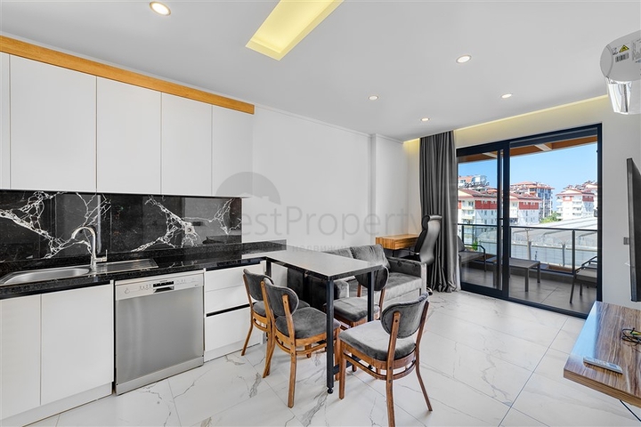 New 1+1 Apartment in Avsallar, Alanya – Modern Project Near the Sea