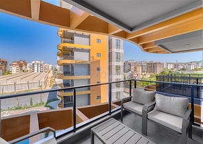 New 1+1 Apartment in Avsallar, Alanya – Modern Project Near the Sea