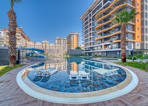 New 1+1 Apartment in Avsallar, Alanya – Modern Project Near the Sea