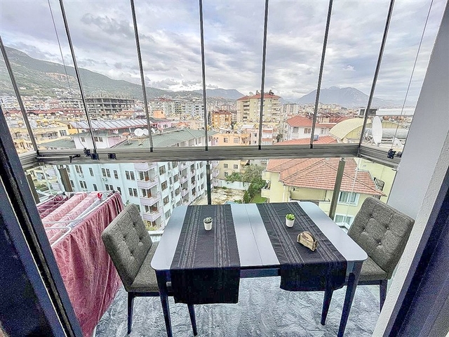 1+1 Apartment in Central Alanya – Sea & Cleopatra Mountain View