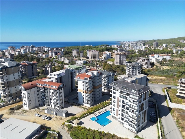 1+1 Apartment in Avsallar Alanya – Modern Complex with Full Amenities