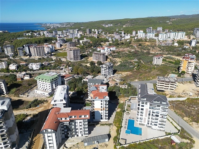 1+1 Apartment in Avsallar Alanya – Modern Complex with Full Amenities