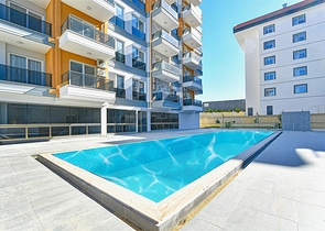 1+1 Apartment in Avsallar Alanya – Modern Complex with Full Amenities