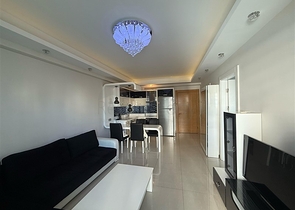 1+1 Apartment in Mahmutlar Alanya – Resort-Style Complex with Private Beach