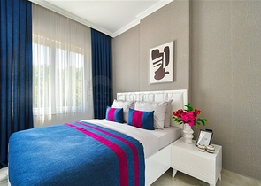 Cozy 1+1 Apartment in Avsallar Alanya – Modern Complex in Green Area