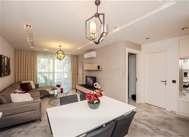 Sea-View 1+1 Apartment in Kargicak Alanya – Modern Complex