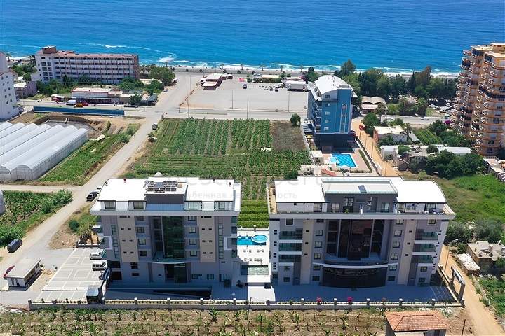 Sea-View 1+1 Apartment in Kargicak Alanya – Modern Complex