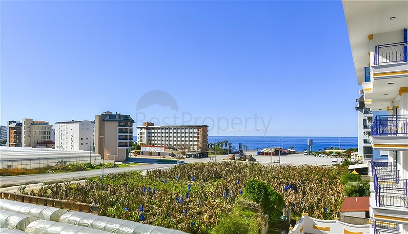 Sea-View 1+1 Apartment in Kargicak Alanya – Modern Complex
