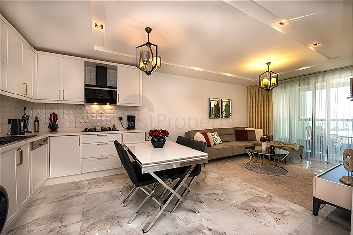 Sea-View 1+1 Apartment in Kargicak Alanya – Modern Complex