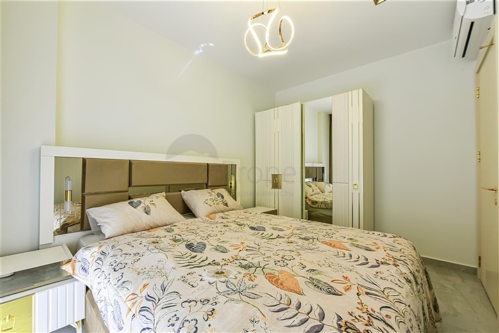 1+1 Apartment for Rent in Central Alanya – 150 m from the Sea