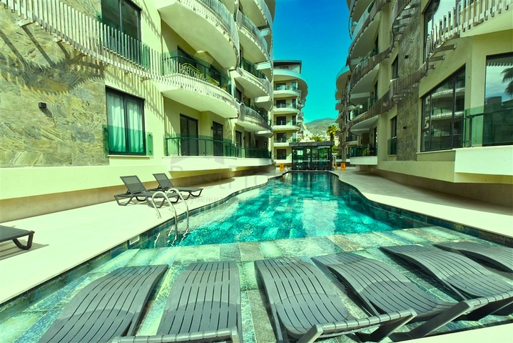 1+1 Apartment for Rent in Central Alanya – 150 m from the Sea