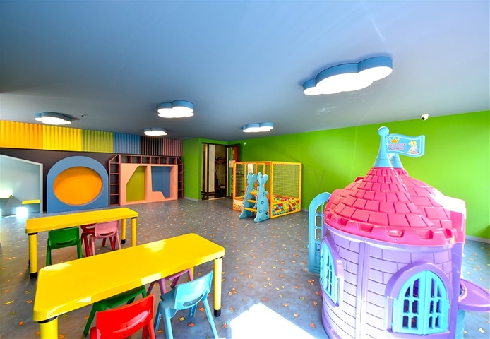 4+1 penthouse in the center of Alanya, 150 m from the sea