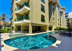 4+1 penthouse in the center of Alanya, 150 m from the sea