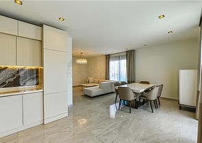 4+1 penthouse in the center of Alanya, 150 m from the sea