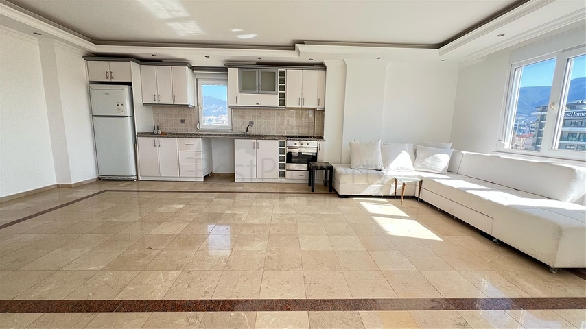 Sea-Front 2+1 Apartment in Tosmur, Alanya with Direct Beach Access