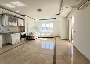 Sea-Front 2+1 Apartment in Tosmur, Alanya with Direct Beach Access