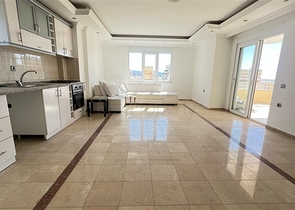 Sea-Front 2+1 Apartment in Tosmur, Alanya with Direct Beach Access