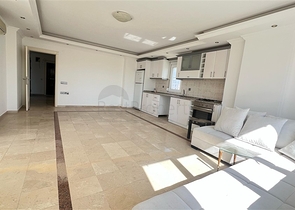 Sea-Front 2+1 Apartment in Tosmur, Alanya with Direct Beach Access