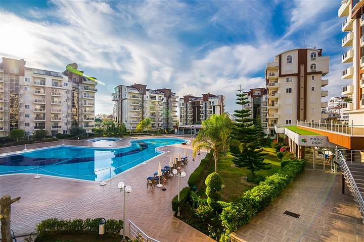 Furnished 2+1 Apartment in Avsallar, Alanya – Resort-Style Complex Near the Sea