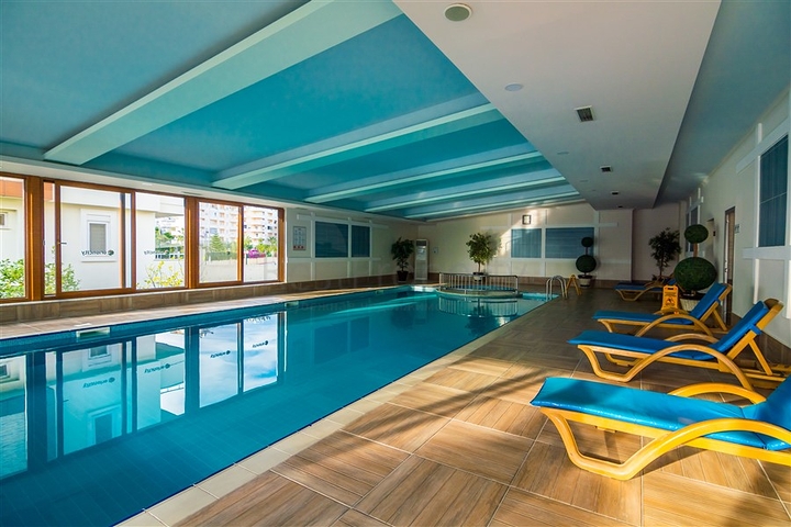 Furnished 2+1 Apartment in Avsallar, Alanya – Resort-Style Complex Near the Sea