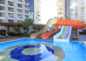 Furnished 2+1 Apartment in Avsallar, Alanya – Resort-Style Complex Near the Sea