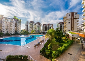 Furnished 2+1 Apartment in Avsallar, Alanya – Resort-Style Complex Near the Sea