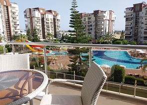 Furnished 2+1 Apartment in Avsallar, Alanya – Resort-Style Complex Near the Sea