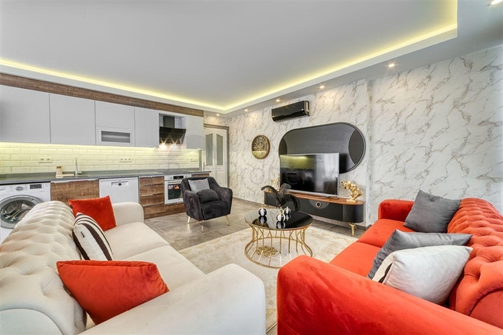 Furnished 2+1 Apartment Near Cleopatra Beach, Alanya – 85 m²