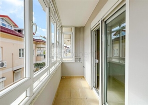 3+1 apartment 200 m from the sea in the center of Alanya