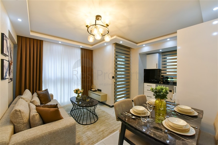 Two-bedroom apartment 200 m from the sea in the area of Cleopatra beach 