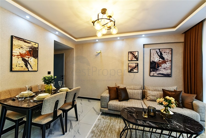 Two-bedroom apartment 200 m from the sea in the area of Cleopatra beach 