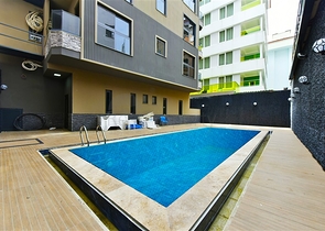 Two-bedroom apartment 200 m from the sea in the area of Cleopatra beach 